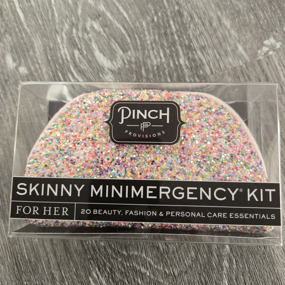 Pinch Provisions Skinny Minimergency Kit - Pink Multi Glitter